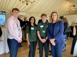 Apprentices visit Parliamentary