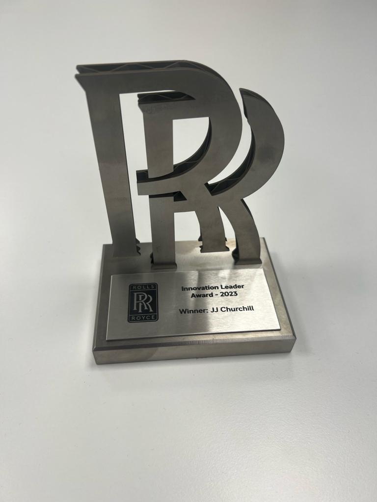 Churchill Ltd awarded Rolls-Royce’s Global Innovation Award